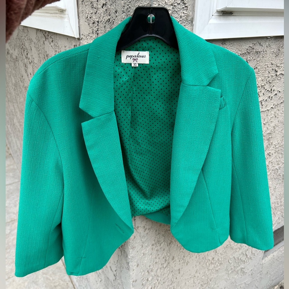Blazer, Size XS, Green
